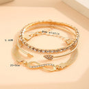 Pulseira Infinito Lucky com Strass Feminina | ALMA & BELEZA