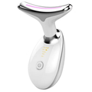 Massageador Facial e Cervical LED ALMA & BELEZA com Fototerapia e Vibração | Rejuvenescedor Anti Rugas e Firmeza da Pele